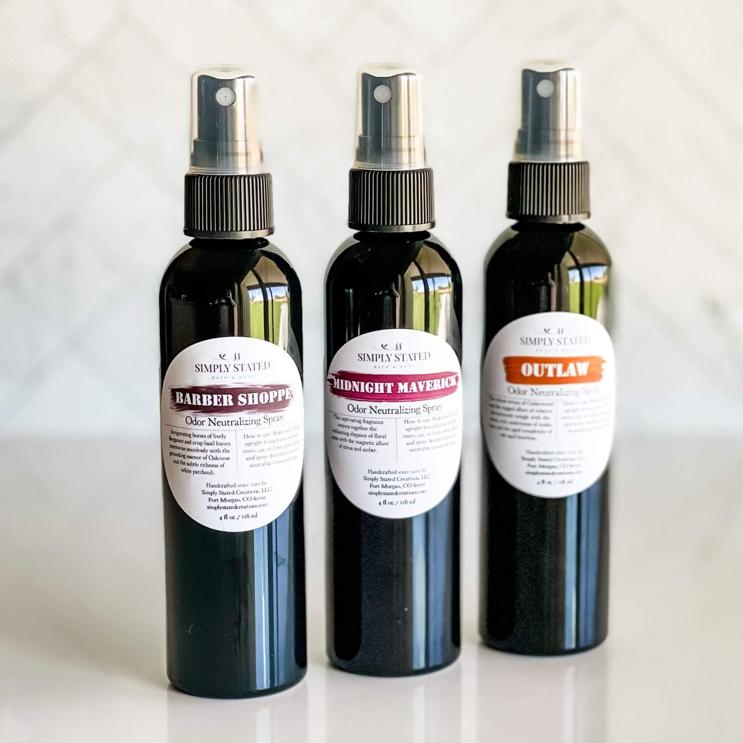 Stay fresh all day with our Odor Neutralizing Spray for Men. Body-safe, room, and linen spray, made with natural ingredients to trap and absorb odors while keeping your skin moisturized.