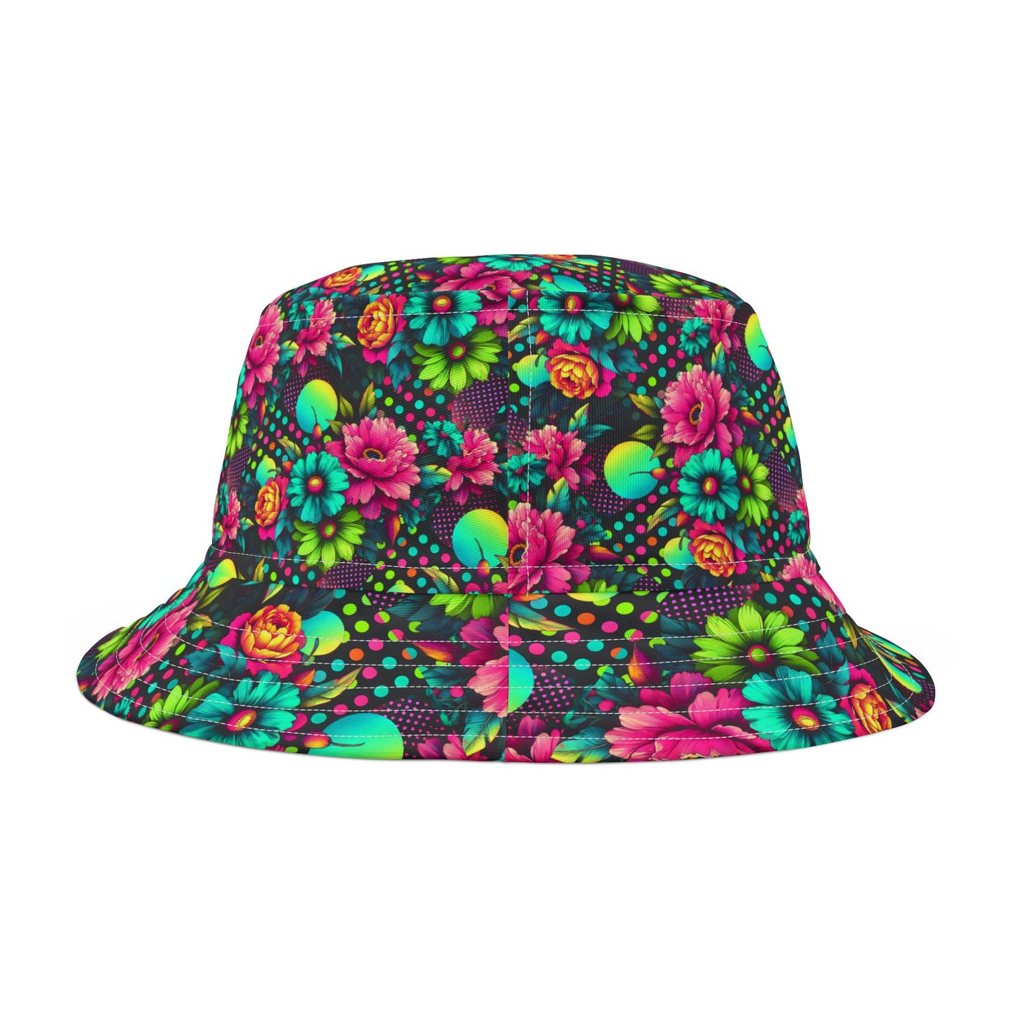 Electric Bloom Bucket Hat