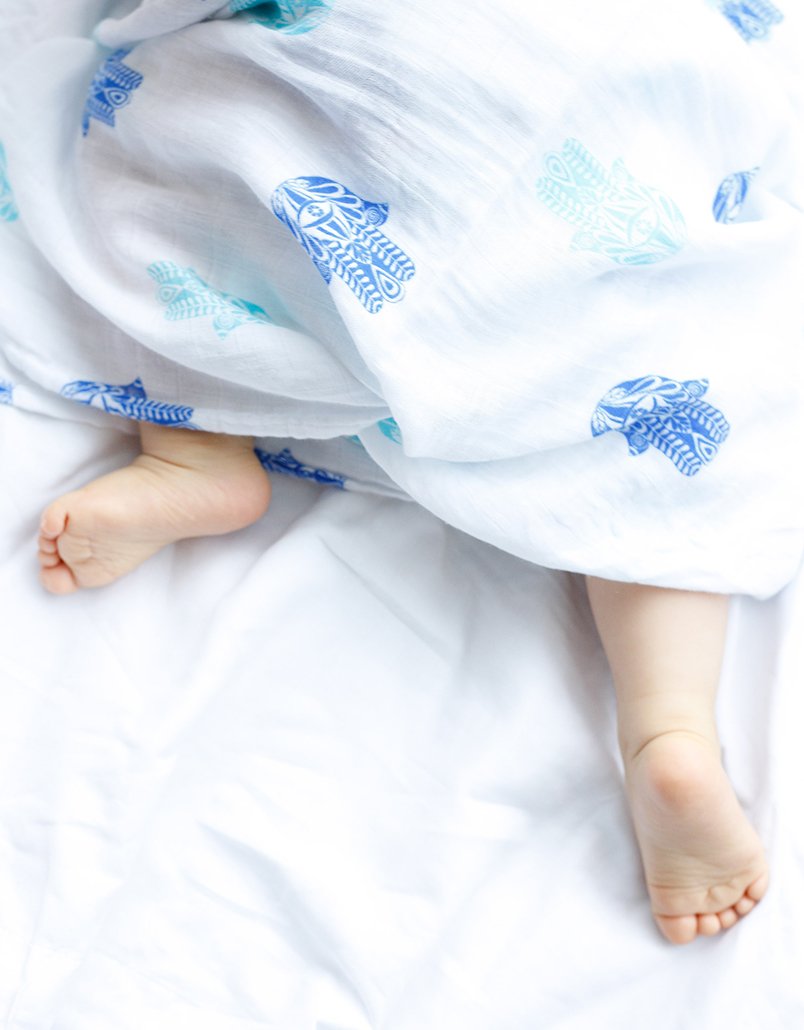 ORGANIC SWADDLE - HAMSA