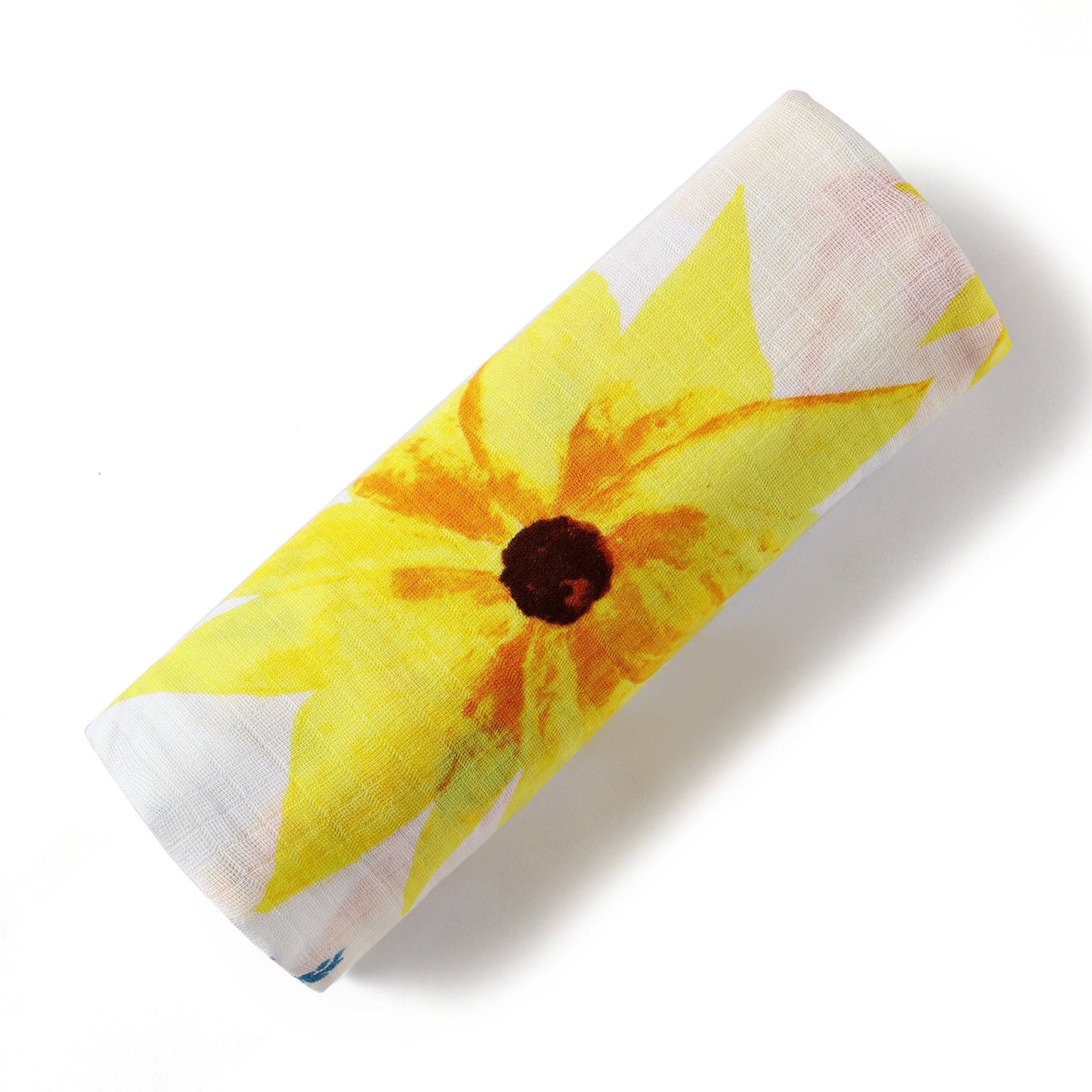 ORGANIC SWADDLE - SUNFLOWER