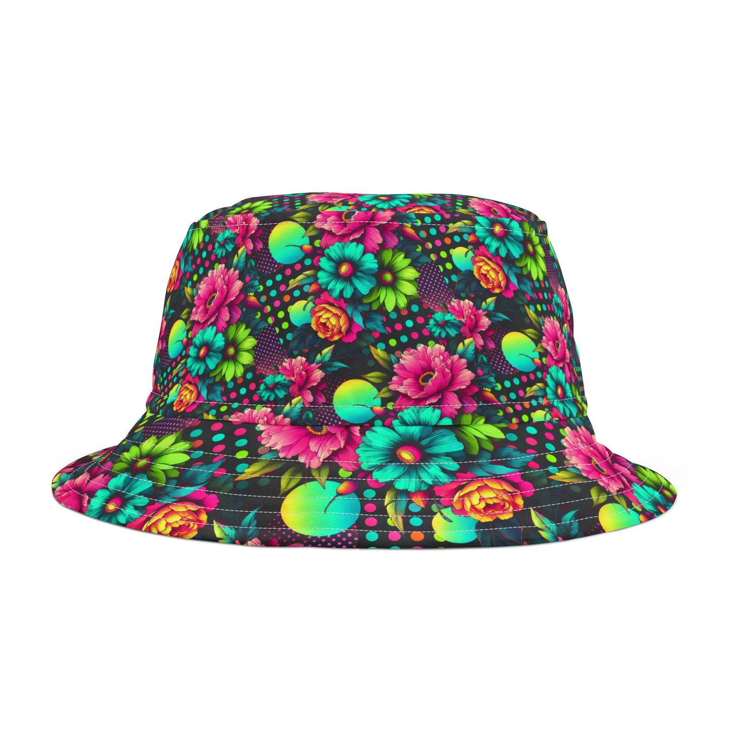 Electric Bloom Bucket Hat