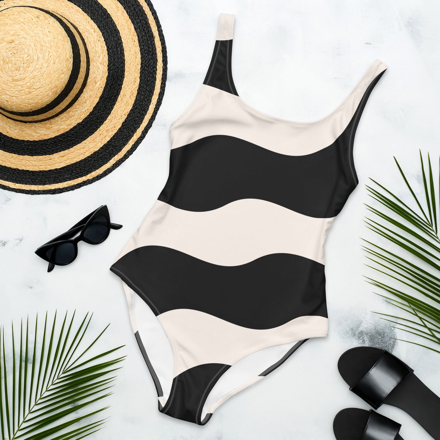 One-Piece Swimsuit - Premium Print