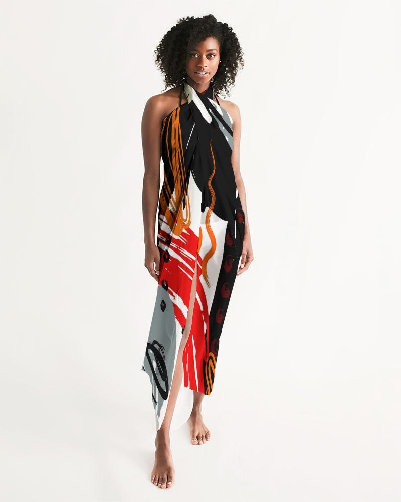 Sheer Sarong Swimsuit Cover Up Wrap / Circular Multicolor