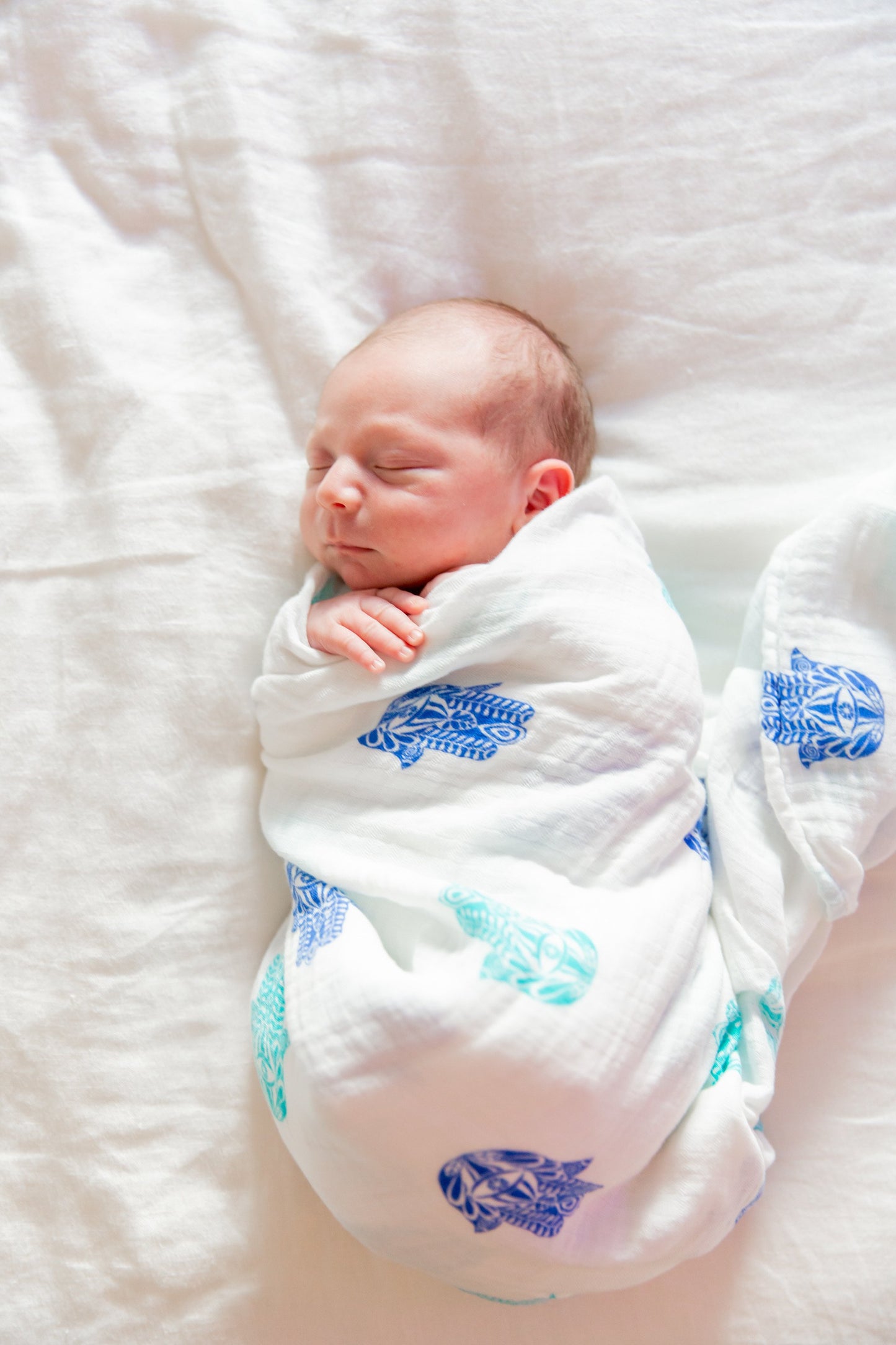 ORGANIC SWADDLE - HAMSA